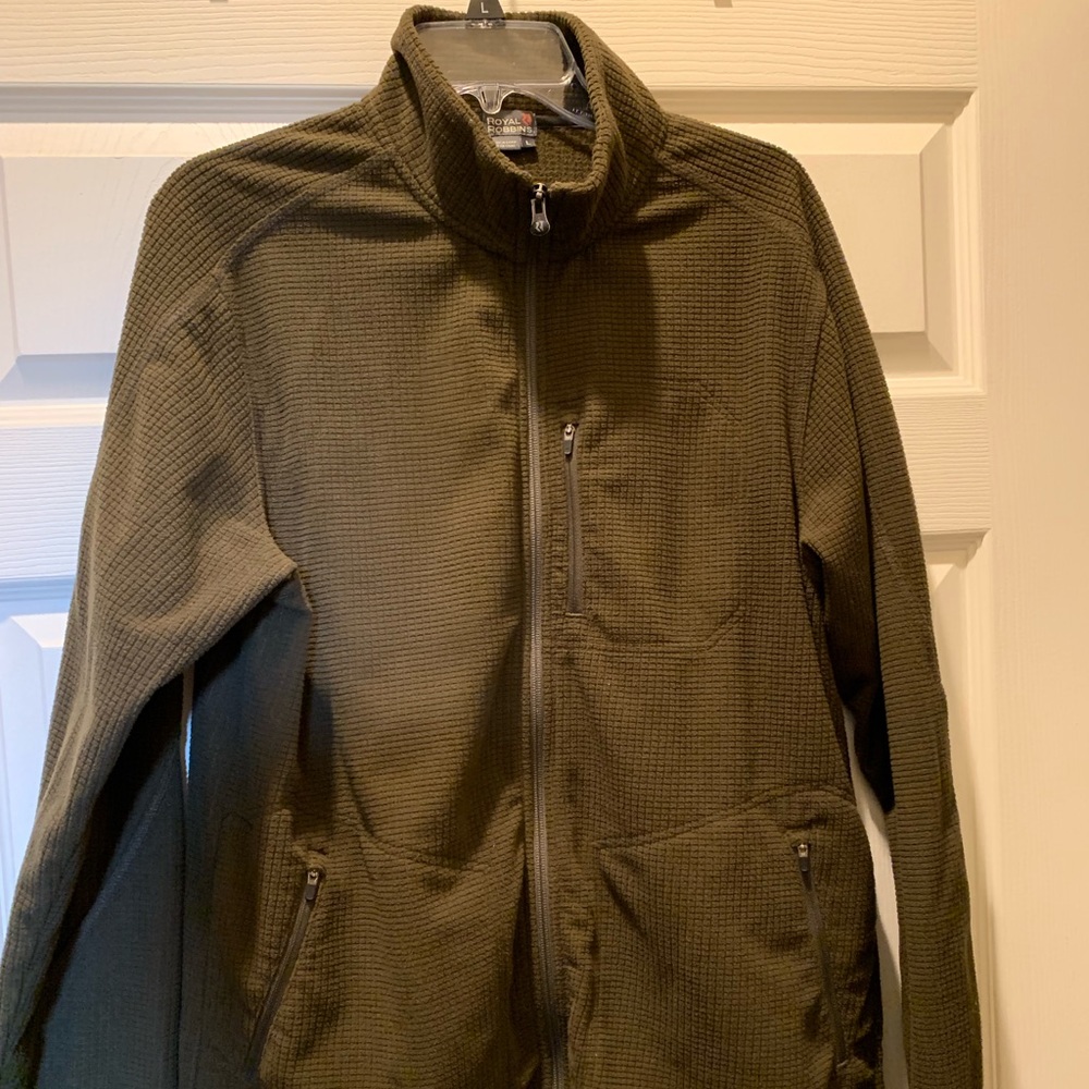 Royal Robbins zip up sweater